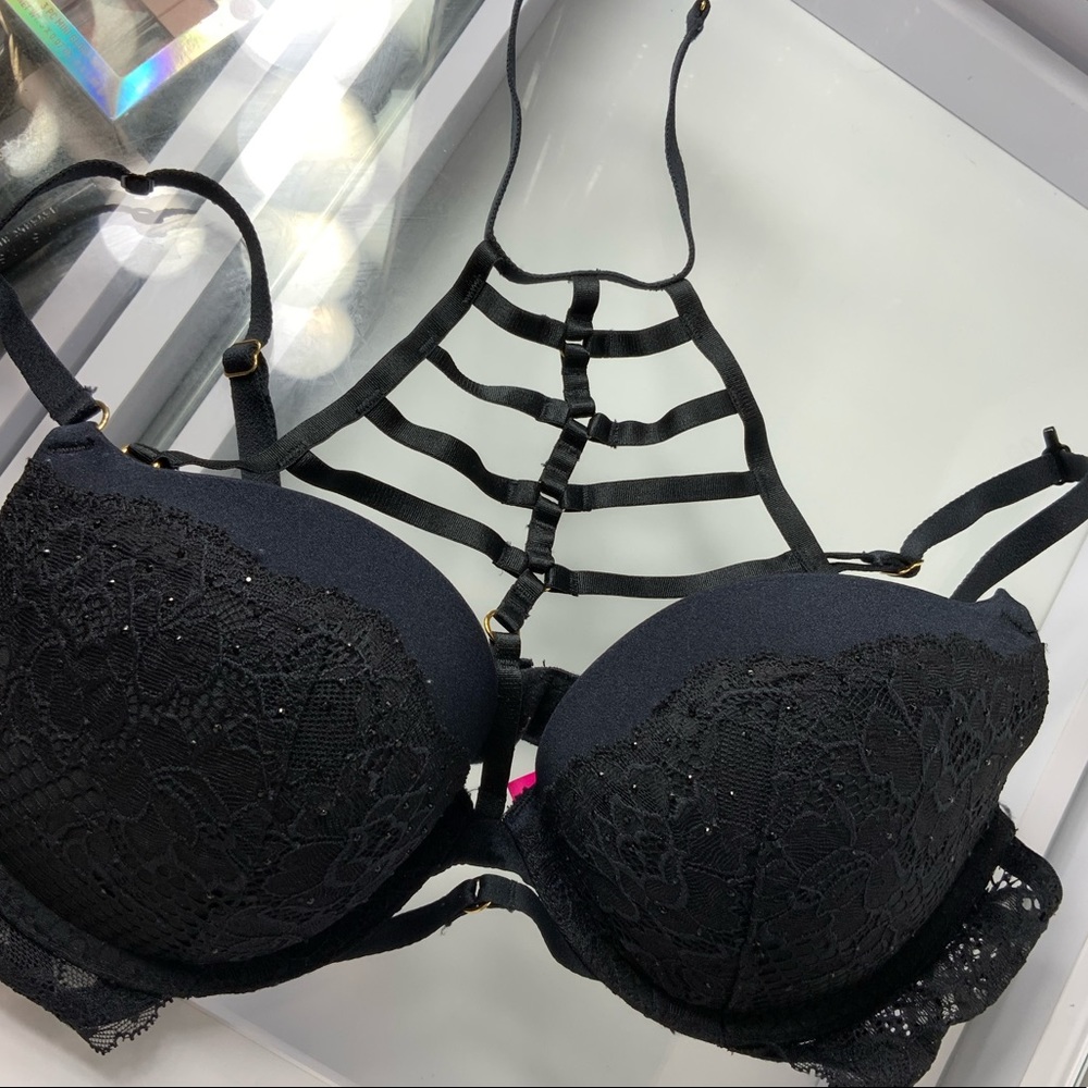 La Senza Black Lace Beyond Sexy Bra 34C